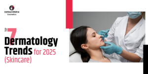 Top 7 Dermatology Trends for 2025 – A woman receiving a skincare treatment from a professional dermatologist